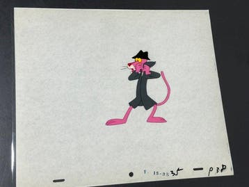 Friz Freleng - Cellule danimation originale et dessin du