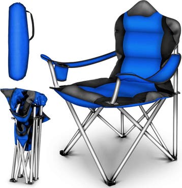 Campingstoel - Visstoel - Vouwstoel - Kampeerstoel - Opvouwb, Caravans en Kamperen, Kampeermeubelen, Verzenden, Nieuw