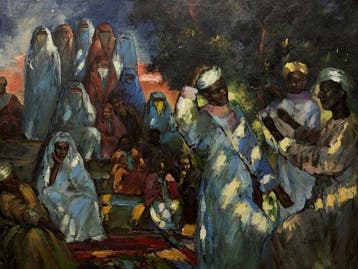José Cruz Herrera (1890-1972); style of - La Réunion des