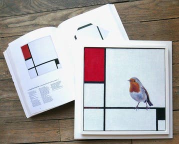 Jos Verheugen - Free after Mondrian, with Robin (M1127)