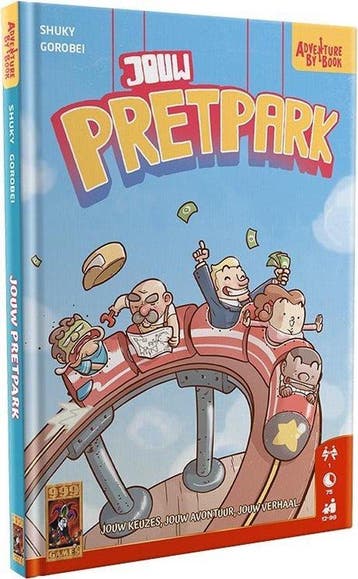 Adventure by Book: Jouw Pretpark Breinbreker 8719214429775, Verzenden, Zo goed als nieuw