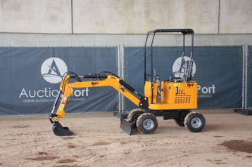 Veiling: Minigraver JPC HT10 Diesel 7kW 2025 Nieuw, Ophalen