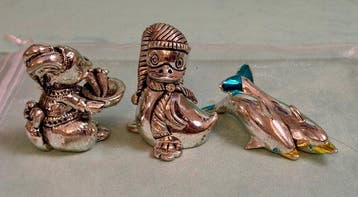 Arde/Magrino Style - Beeldje - Duck, Dolphins and Rabbit