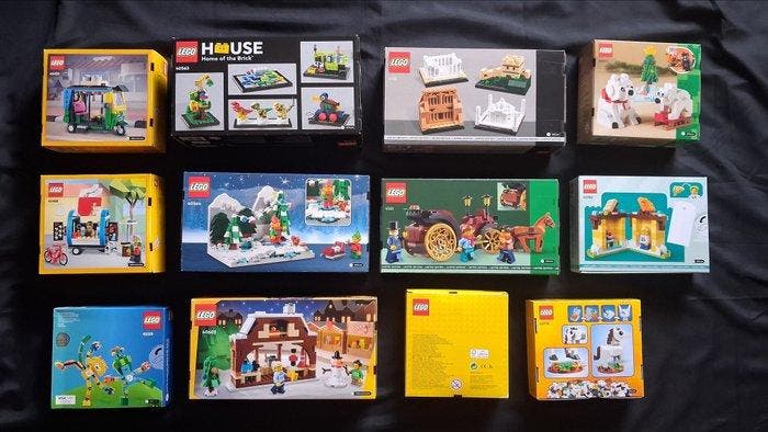Lego Set - Promotional - Lego Promotional Lotto di 12 Nuovi, Kinderen en Baby's, Speelgoed | Duplo en Lego