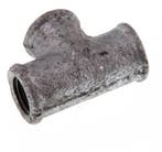 Rp 1/4 Verzinkt Gietijzeren T-stuk 25 Bar [2 Stuks], Verzenden