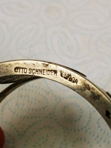 Poignée - Otto Schneider - 1850-1900 - Porte-verre à pièces