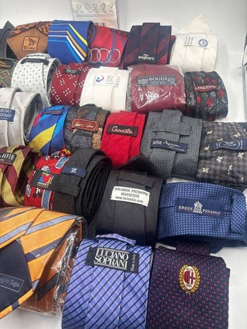 Themacollectie - Zijden stropdassen - Brioni, Boss, Zegna,, Antiek en Kunst