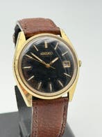 Seiko - automatic japan gold plated black - Zonder