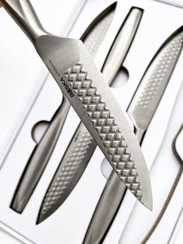 Luxury Steak Knives - Stainless Steel - Boska - Ensemble de