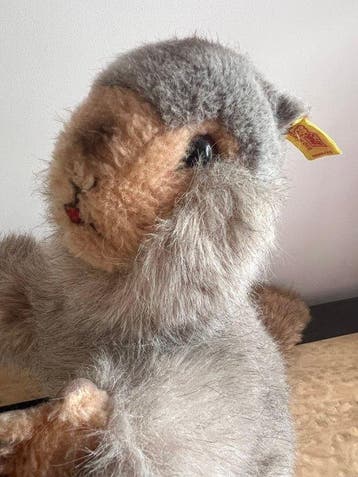 Steiff - Speelgoed Murmeldier ‘Molly Piff’ - 1990-2000 -, Antiek en Kunst