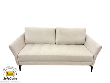 3-zit + 2-zit wit in stof – overstock, Huis en Inrichting, Verzenden, Nieuw