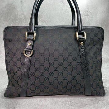 Gucci - GG Pattern Gold Hardware - Sac fourre-tout, Nieuw