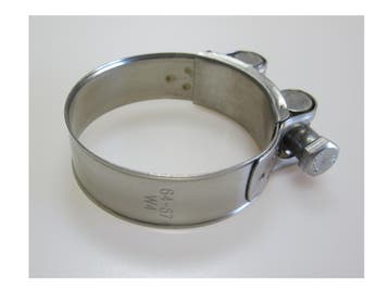 Heavy Duty Uitlaatklem W4 Breedband uitlaat klemmen, Ophalen of Verzenden