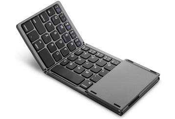 Elementkey V03 Opvouwbaar Bluetooth Toetsenbord met Touchpad, Computers en Software, Verzenden, Nieuw