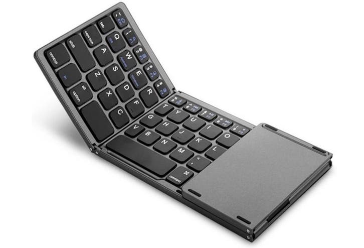 Elementkey V03 Opvouwbaar Bluetooth Toetsenbord met Touchpad, Computers en Software, Toetsenborden, Nieuw, Verzenden
