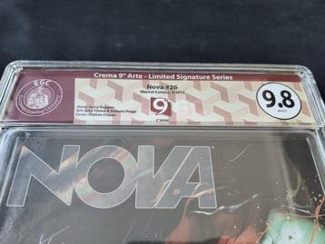 Nova #26 - EGC 9.8 - 1 Signed graded comic - EO - 2015, Nieuw