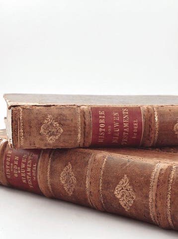 Historie des Ouden en Nieuwen Testaments - 1700, Antiek en Kunst