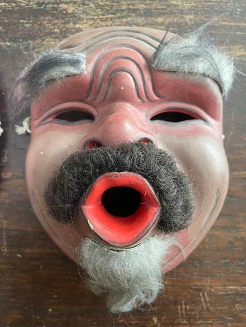 Dansmasker - Indonesië - Drie stuks (Zonder minimumprijs), Antiquités & Art