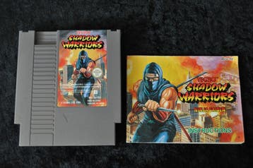 Shadow Warriors Nintendo NES + Manual NES-66-FRA, Games en Spelcomputers, Games | Nintendo NES, Verzenden, Nieuw