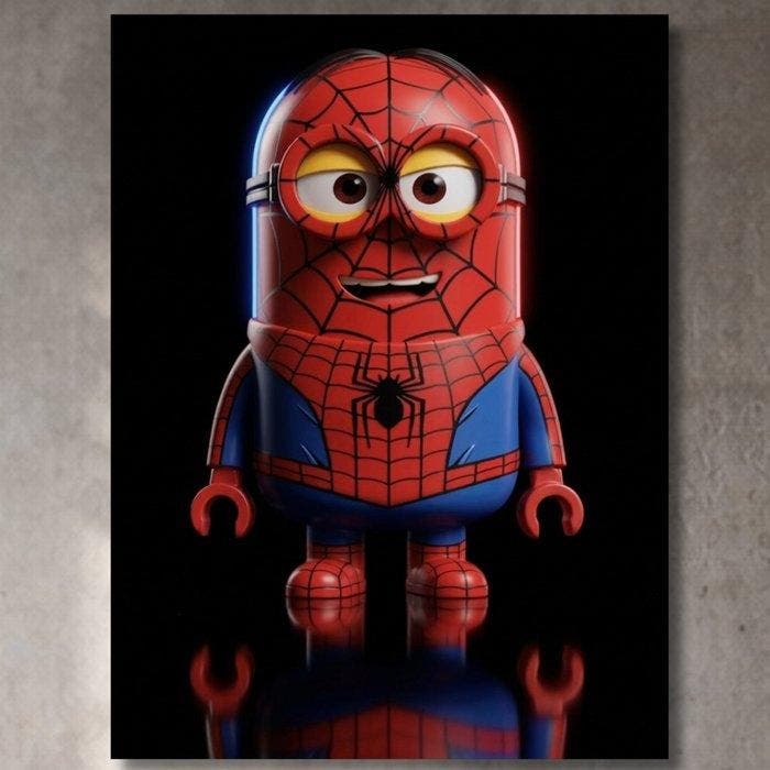Lego Merchandise - Spider-Man, Minions - Minion SPIDERMAN, Kinderen en Baby's, Speelgoed | Duplo en Lego