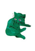 Andy Warhol - “Green Cat, 1954”., Antiek en Kunst