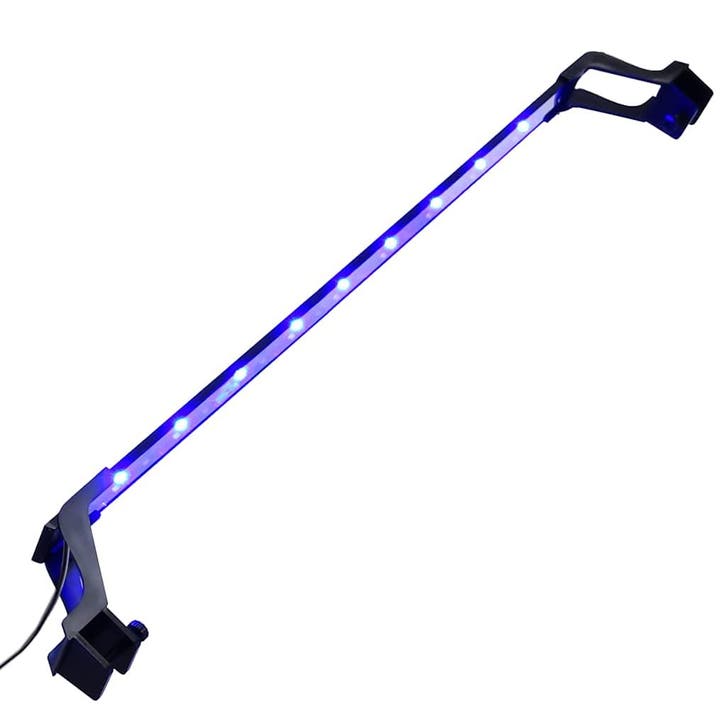 vidaXL Aquariumlamp met klemmen LED 75-90 cm blauw en wit, Dieren en Toebehoren, Vissen | Aquaria en Toebehoren, Nieuw, Verzenden
