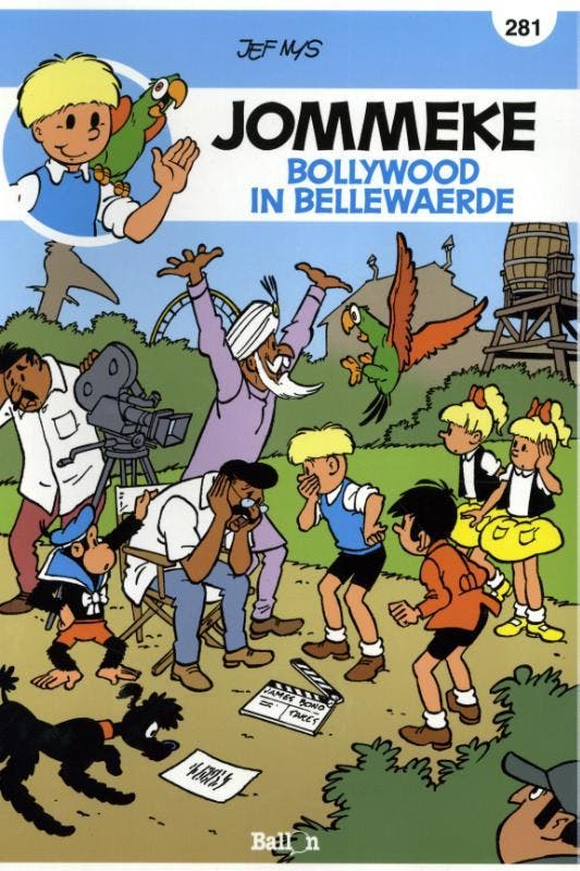 Bollywood in Bellewaerde / Jommeke / 281 9789462104372, Livres, BD, Envoi