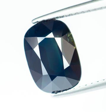 Zonder minimumprijs Saffier - 4.31 ct - Bellerophon Gemlab -
