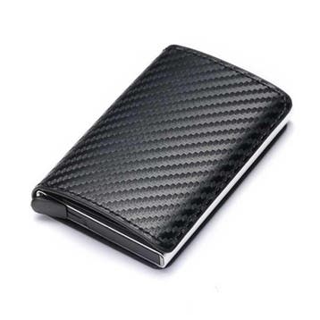 RFID Creditcard Houder Portemonnee - Vintage Leren Aluminium, Verzenden, Nieuw