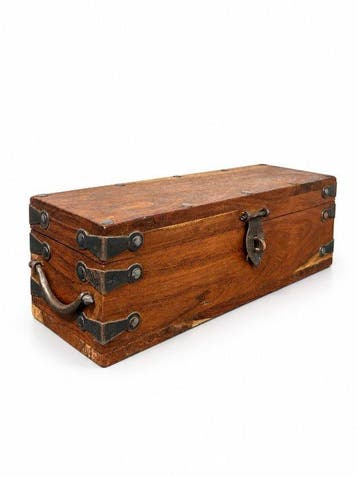 Doos - Hout - antieke houten doos