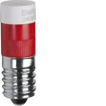 Hager Berker LED Lamp E10 Red Light Control - 167801, Verzenden