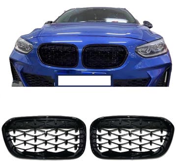 Grillen set | Nieren | geschikt voor BMW 1-serie F20 F21 | 2, Auto-onderdelen, Verzenden, Nieuw, BMW