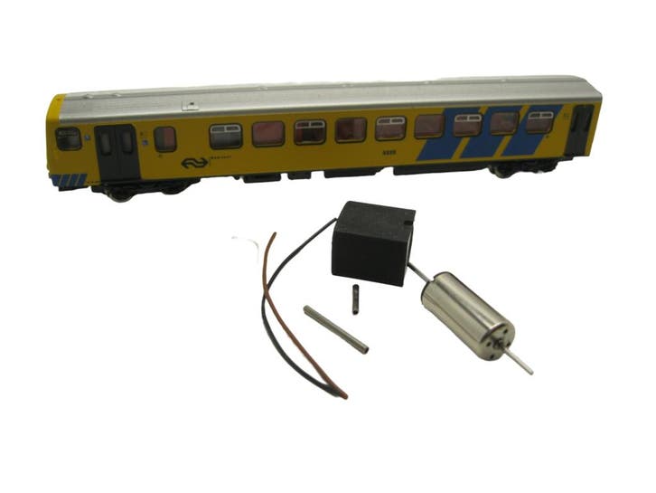 micromotor NF010 ombouwset voor Fleischmann  NS Wadloper ,, Hobby & Loisirs créatifs, Trains miniatures | Échelle N, Envoi