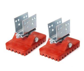 Universele laddervoet antislip groot draagvlak (per paar), Ophalen of Verzenden, Nieuw, Ladder, Minder dan 2 meter