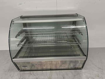 RVS Warmhoudvitrine Warmtevitrine 160 liter 230V Horeca, Ophalen of Verzenden, Nieuw in verpakking