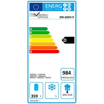 Bakkerij Koelkast | 500L (EN600x400) | Wit | +2°C/+8°C |, Verzenden