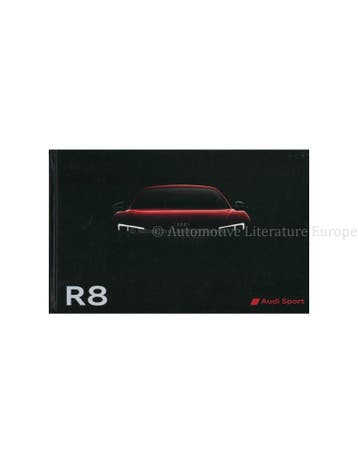 2015 AUDI R8 HARDCOVER BROCHURE DUITS, Nieuw