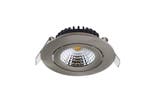Projecteur LED Encastré Réglable 5W 2700K Nickel - A22032, Verzenden