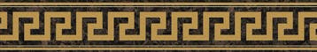 VERSACE Greca Moka/Oro Sobbiato 9.8x60 DECORTEGEL /, Ophalen of Verzenden, Nieuw