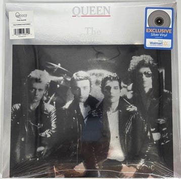 Queen - The Game - USA Only Silver Coloured Vinyl - LP -