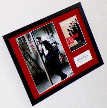 Reservoir Dogs - Michael Madsen (RIP) (Mr. Blonde) Framed,, Nieuw