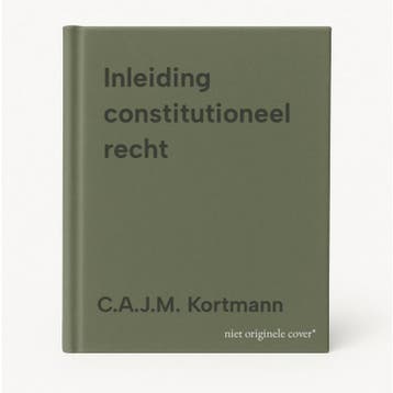Inleiding constitutioneel recht 9789026832222, Verzenden, C.A.J.M. Kortmann
