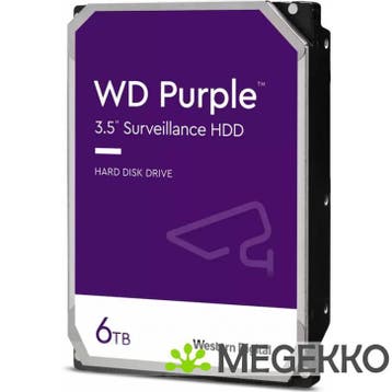 Western Digital Purple WD64PURZ 6TB, Informatique & Logiciels, Disques durs, Verzenden