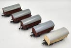 Piko N - Modeltrein goederenwagon (5) - Vijf vierassige