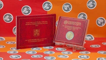 Vaticaan. 2 Euro 2024 Guglielmo Marconi (Zonder