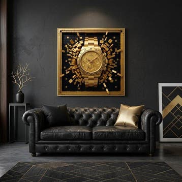 Artxlife - Lego Rolex Daytona Gold Explosion [XXL], Nieuw
