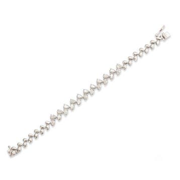 Tennis armband - 14 karaat Witgoud - 2.38ct. tw. Diamant
