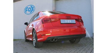 FOX Audi A3 - 8V sedan met S-Line einddemper - 2x80 type 1, Verzenden, Nieuw