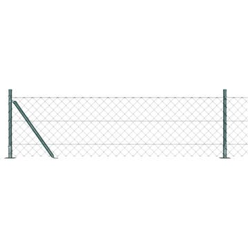 vidaXL gaashek met betonnen voetstuk 10 x 0,4 m PVC-Coated, Verzenden, Nieuw