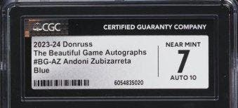 2023 Panini Donruss Andoni Zubizarreta - Autograph - Limited, Verzamelen, Nieuw